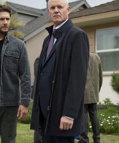 Countdown 2025 Nathan Blythe Black Cotton Coat