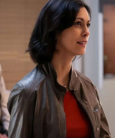 Sheriff Country S01 Morena Baccarin Leather Jacket
