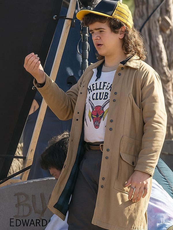 Stranger Things S05 Dustin Henderson Brown Jacket Dustin Henderson Stranger Things S05 Brown Jacket