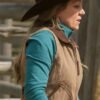 Heartland 2025 Amy Fleming Brown Cotton Vest