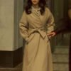 Ponies S01 Emilia Clarke Trench Wool Coat