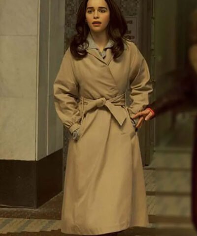 Ponies S01 Emilia Clarke Trench Wool Coat
