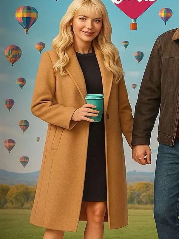 Love in the Clouds McKenzie Westmore Brown Coat Love in the Clouds 2025 Brooklyn Brown Wool Coat
