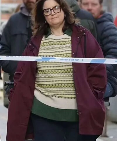 Ruth Jones Run Away Purple Jacket