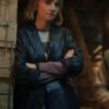 Stranger Things S05 Maya Hawke Black Coat