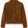 Happy’s Place S02 Bobbie Brown Suede Leather Jacket