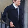 Evan Peters The Beauty Black Wool Coat