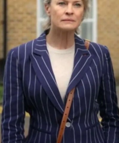 The Girlfriend 2025 Robin Wright Striped Blazer