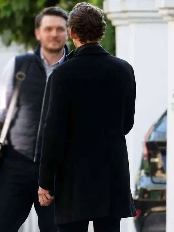 The Night Manager 2026 Jonathan Pine Black Wool Coat The Night Manager S02 Tom Hiddleston Black Coat