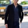 Tom Hiddleston The Night Manager S02 Black Wool Coat