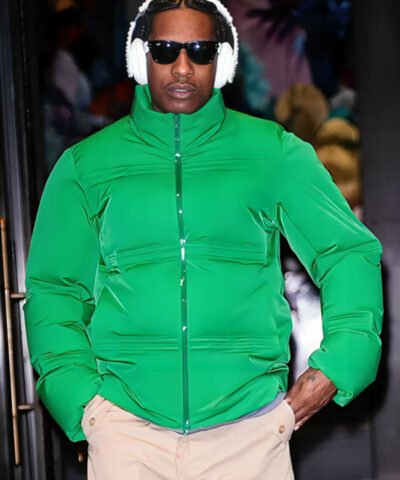 New York City 2026 A$AP Rocky Green Jacket