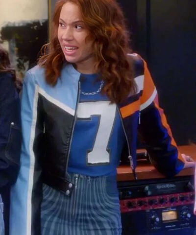 Electric Bloom Carmen B. Sanchez Leather Jacket