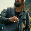 The Wrecking Crew Jason Momoa Black Leather Jacket