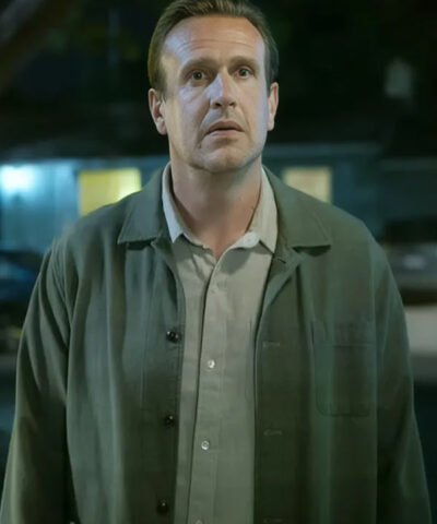 Jason Segel Shrinking S03 Green Cotton Jacket