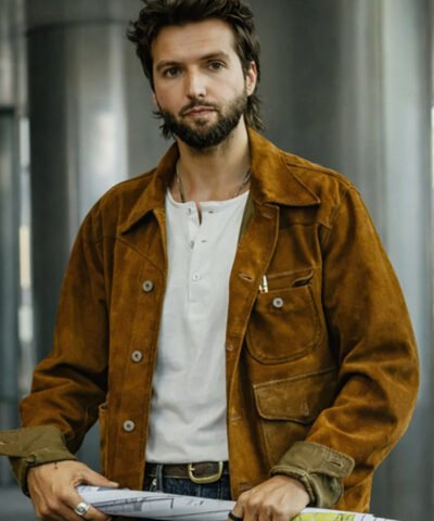 Landman 2026 Charlie Brown Leather Jacket