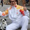 Jackie Chan Milano Cortina Flame Jacket