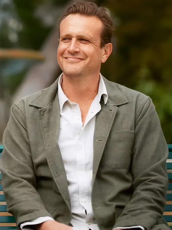 Shrinking 2026 Jimmy Green Cotton Jacket Jason Segel Shrinking S03 Green Jacket