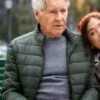 Shrinking 2026 Harrison Ford Green Puffer Jacket