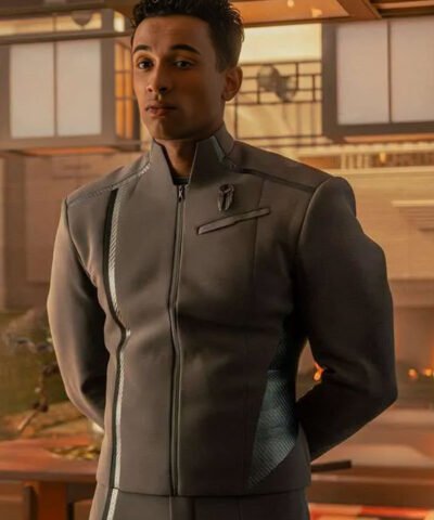 Star Trek Starfleet Academy 2026 Sandro Rosta Grey Uniform Jacket
