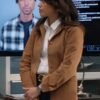 The Rookie 2026 Alyssa Diaz Suede Leather Jacket