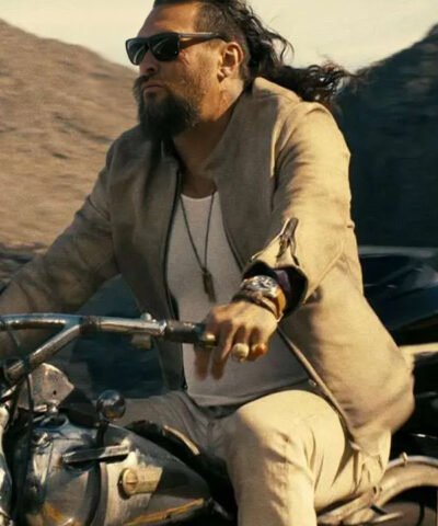 The Wrecking Crew 2026 Jonny Beige Suede Leather Jacket