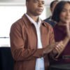 TV Series 9-1-1 S09 Elijah M. Cooper Brown Jacket