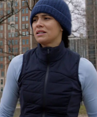 Chicago Fire S14 Miranda Rae Mayo Puffer Vest