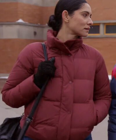 Chicago Fire S14 Miranda Rae Mayo Puffer Jacket