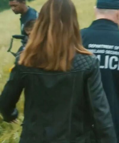 Cross S02 Kayla Craig Black Leather Jacket