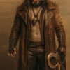 Supergirl 2026 Jason Momoa Brown Leather Coat