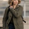 School Spirits S03 Peyton List Green Cotton Jacket
