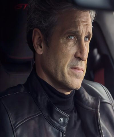 Memory of a Killer 2026 Patrick Dempsey Black Leather Jacket