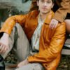 Tom Blyth People We Meet on Vacation Leather Jacket