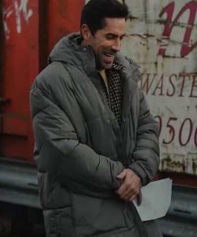 Reckless Scott Adkins Puffer Hooded Coat