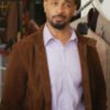 Damon Wayans Jr. Shrinking S03 Brown Leather Jacket