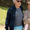 Shrinking 2026 Harrison Ford Blue Bomber Jacket