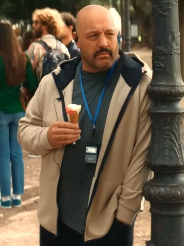 Solo Mio 2026 Kevin James Hooded Jacket Solo Mio 2026 Matt Taylor Beige Jacket