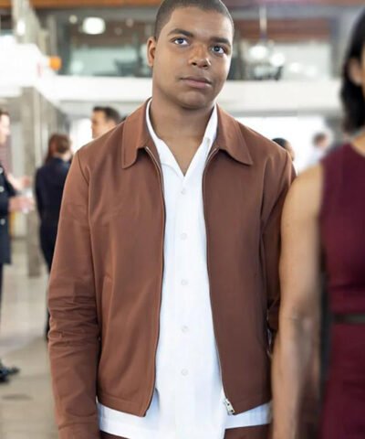 9-1-1 2025 Harry Grant Brown Jacket