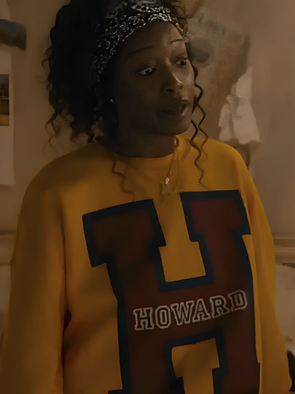 The Burbs 2026 Samira Fisher Yellow Sweatshirt The Burbs 2026 Keke Palmer Yellow Sweatshirt