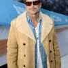 Rob Lowe The Musical 2026 Suede Leather Jacket