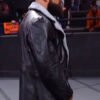 WWE NXT Tony D’Angelo Black Shearling Jacket