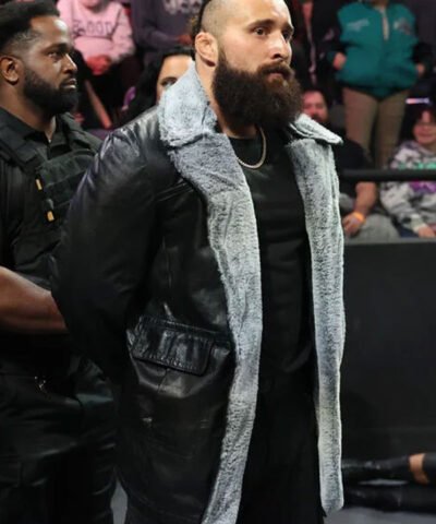 WWE NXT Super Star Tony D’Angelo Shearling Jacket