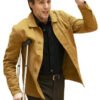 9-1-1 Nashville 2026 Gideon Glick Brown Cotton Jacket