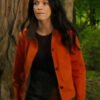 Best Medicine 2026 Abigail Spencer Orange Jacket