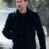 CIA 2026 Tom Ellis Black Peacoat