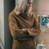 Marshals 2026 Ellyn Jameson Brown Leather Jacket