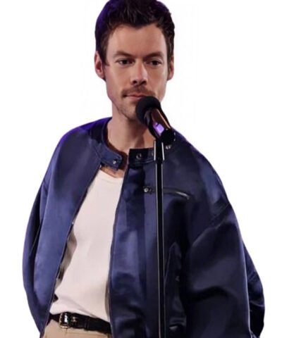 Saturday Night Live S51 Harry Styles Blue Bomber Jacket