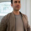 Shrinking S03 Brett Goldstein Bomber Jacket