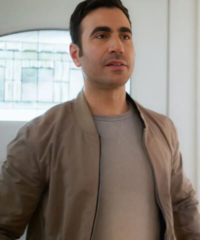Shrinking S03 Brett Goldstein Bomber Jacket