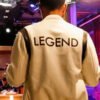 The Voice John Legend White Bomber Jacket